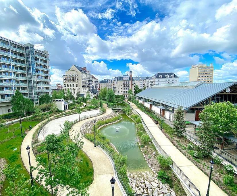 Sublime Appartement 4 Etoiles Neuf T3 Aputeaux 61M2 Proche La Defense, 10M2 De Terrasse Avec Magnifique Vue المظهر الخارجي الصورة