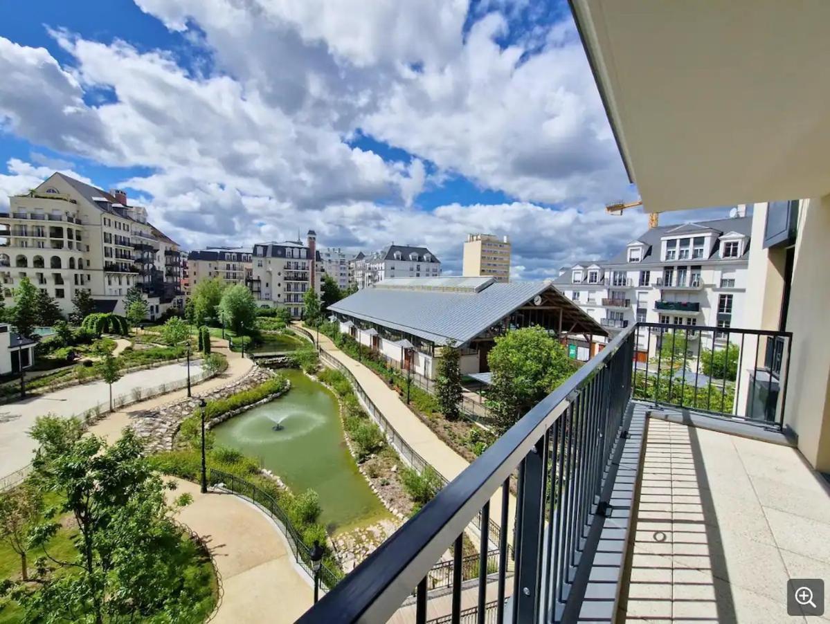 Sublime Appartement 4 Etoiles Neuf T3 Aputeaux 61M2 Proche La Defense, 10M2 De Terrasse Avec Magnifique Vue المظهر الخارجي الصورة